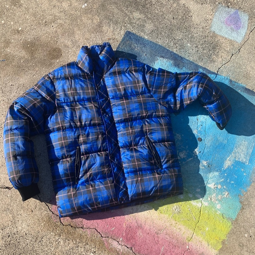🔥‼️PLAID PUFFER‼️🔥